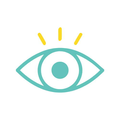 ZIPS Car Wash brand teal and yellow graphic eyeball